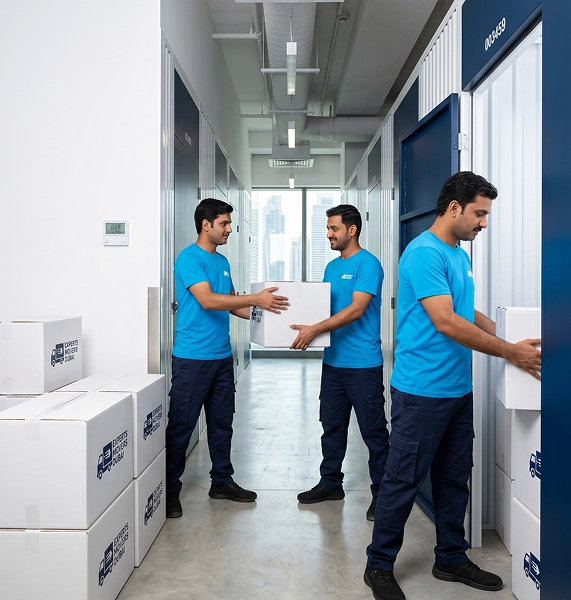 Delight Self Storage Dubai climate-controlled storage facility with continuous 18–24°C temperature and 40–55% humidity regulation
