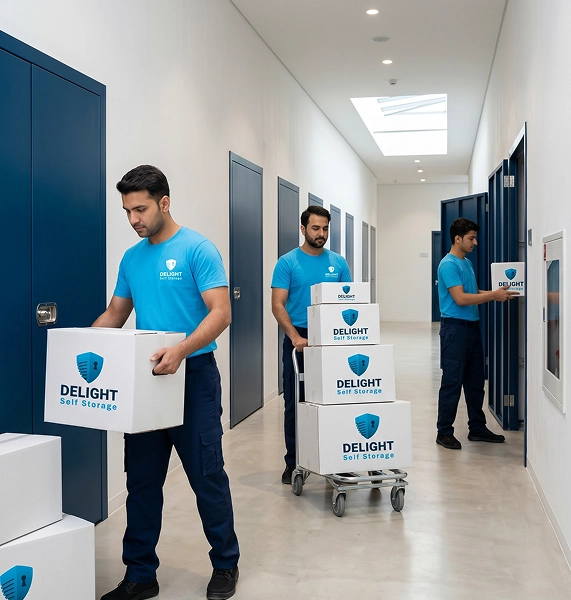 Delight Self Storage Dubai — climate-controlled warehouse facility